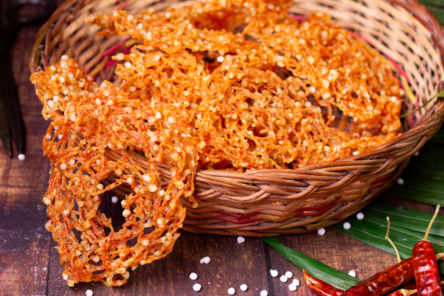 Sabudana Potato Sev Red chilli